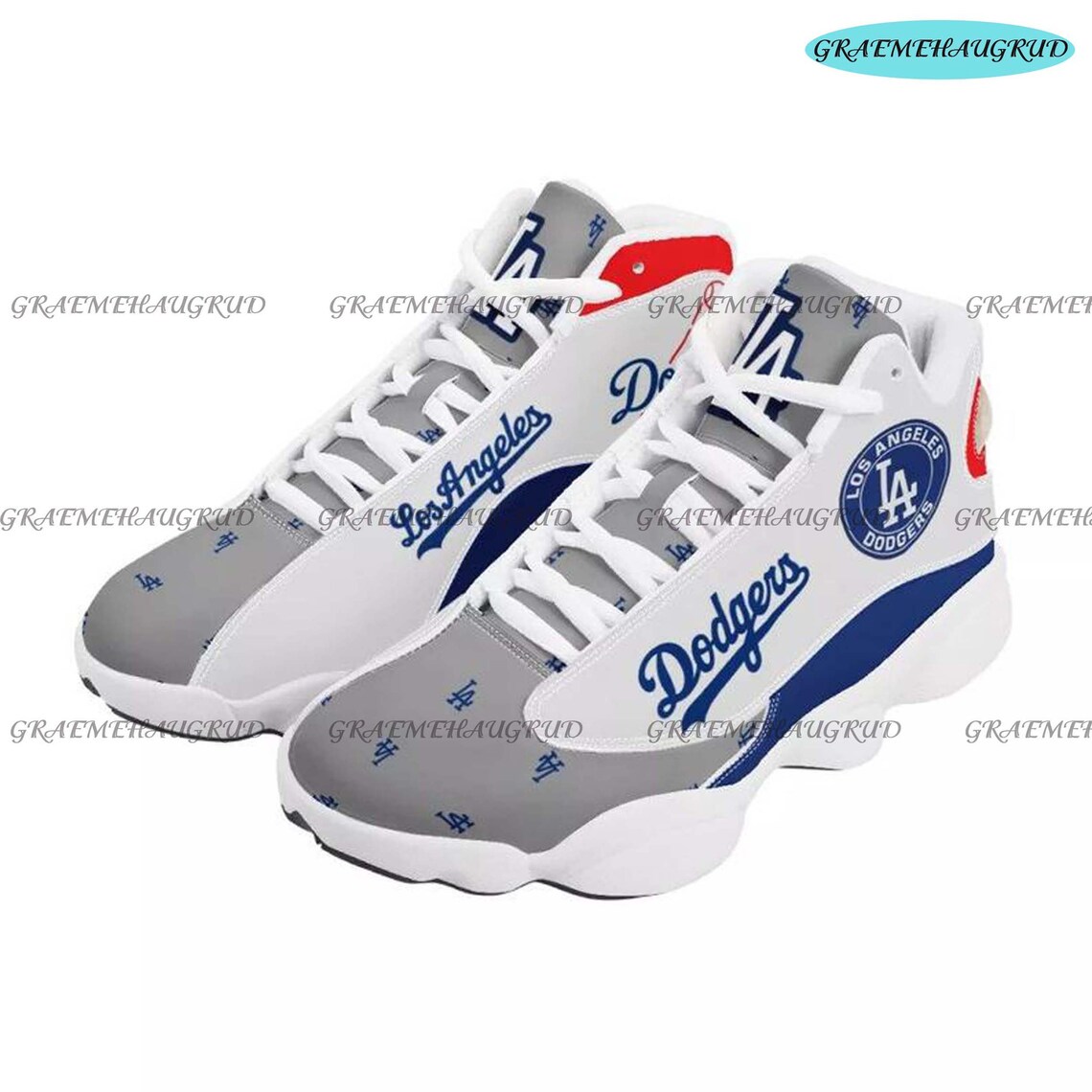 Los Angeles Dodgers Air Jordan 13 Basketballschuhe AJ13 Low | Etsy