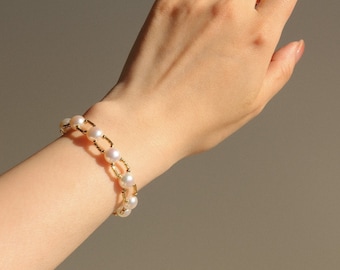 Pearl Link Bracelets