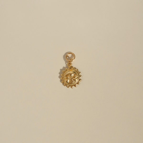 Sun Pendants - Gold Filled Charms - Add a Pendant To Your Necklaces  -Pendants For Necklace- Custom Necklace