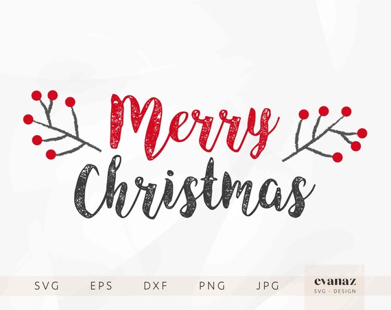 Download Merry Christmas Letters Svg Christmas Sock Gift Box Etsy