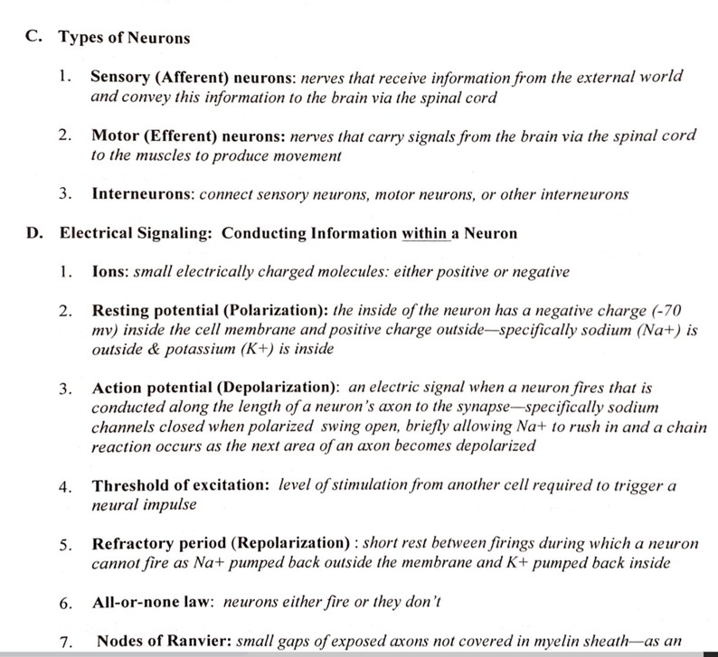 General Psychology Notes 36 Pages College Study Guide High Etsy Hong Kong