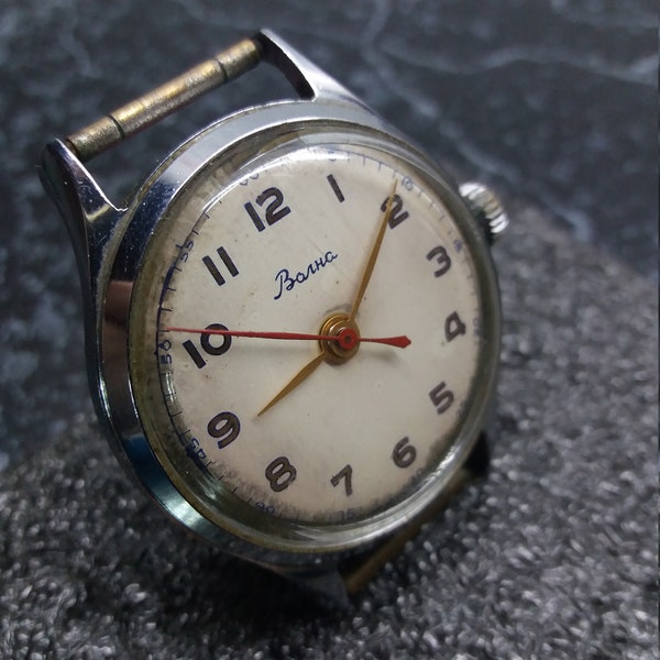 Wrist, dustproof, shockproof watch Volna 22 stones,soviet,vintage,rare,  precision mechanism