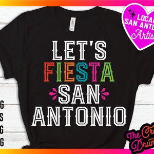 Lets Fiesta San Antonio SVG / Puro SA Sublimation Spur Colors PNG