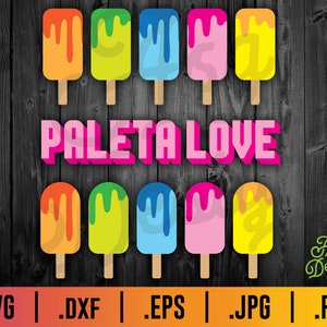 Paleta SVG - Popsicle SVG, SVG mexicano, Fruit Bar svg