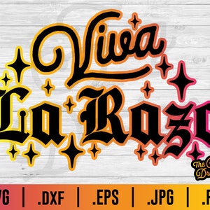 Viva La Raza SVG: Latinx Pride Design (Digital Download)