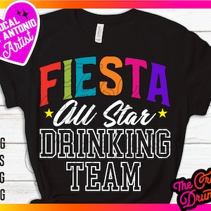 Fiesta San Antonio All-Star-Trinkteam png / Fiesta Png - Puro SA Sublimation retro Farben PNG