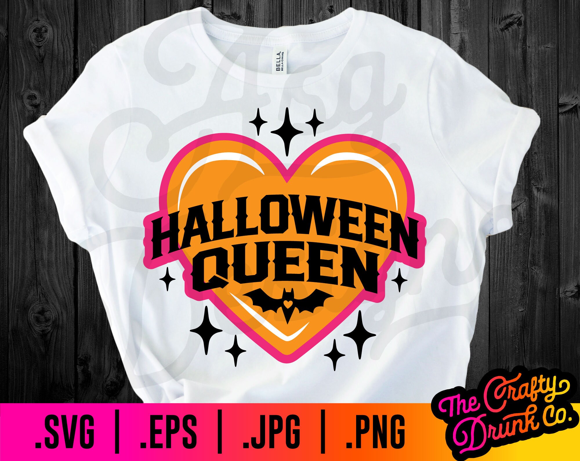 Halloween Queen SVG Cute Halloween spooky Bats Etsy
