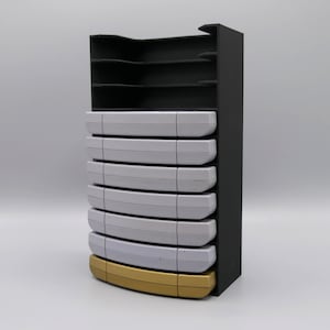 Nintendo 64 Spiele Ständer 1-10 Spiele / Cartridge Stand - N64 Display