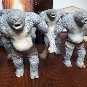 action figures figurki ręcznie wykonana figurka troll tolkien posąg z żywicy 画像 1