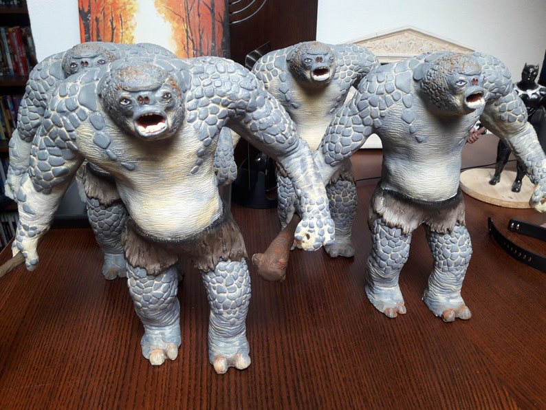 action figures figurki ręcznie wykonana figurka troll tolkien posąg z żywicy 画像 1