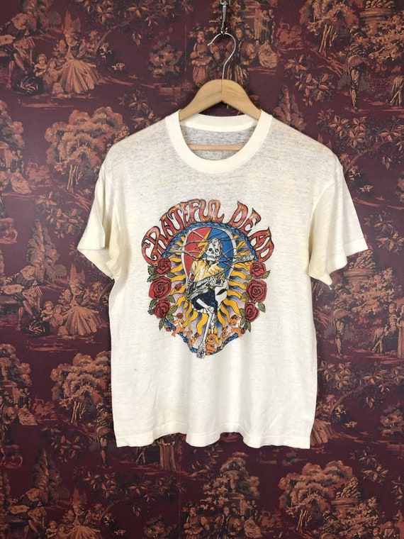 Grateful Dead paper thin 1987 tour shirt