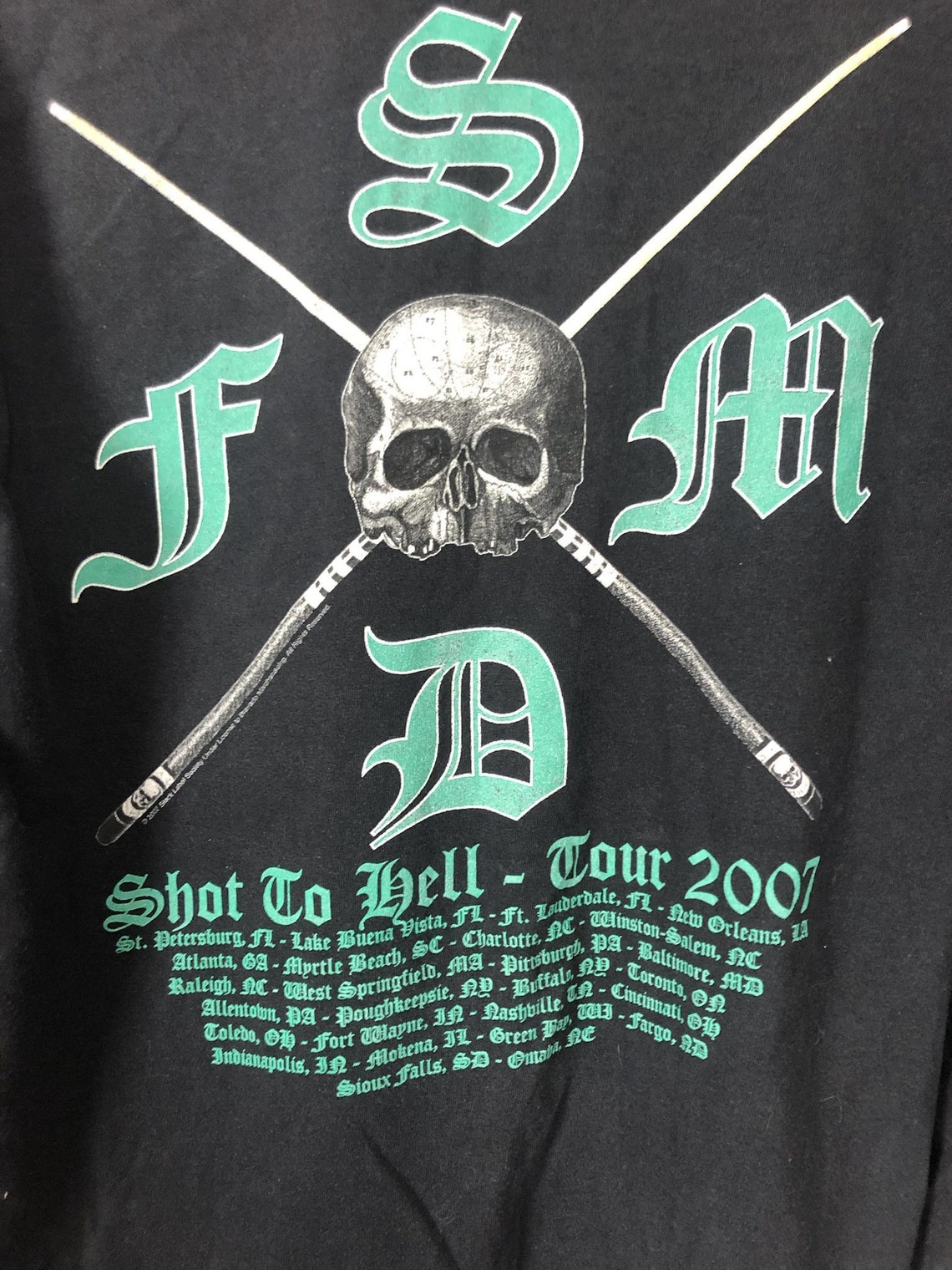Black Label Society Shot To Hell Long sleeve T-shirt | Etsy