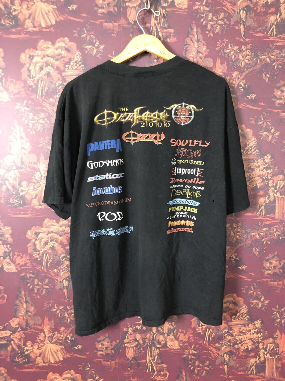 Vintage Ozzfest Shirt : Ozzfest 2000 Tour T-shirt