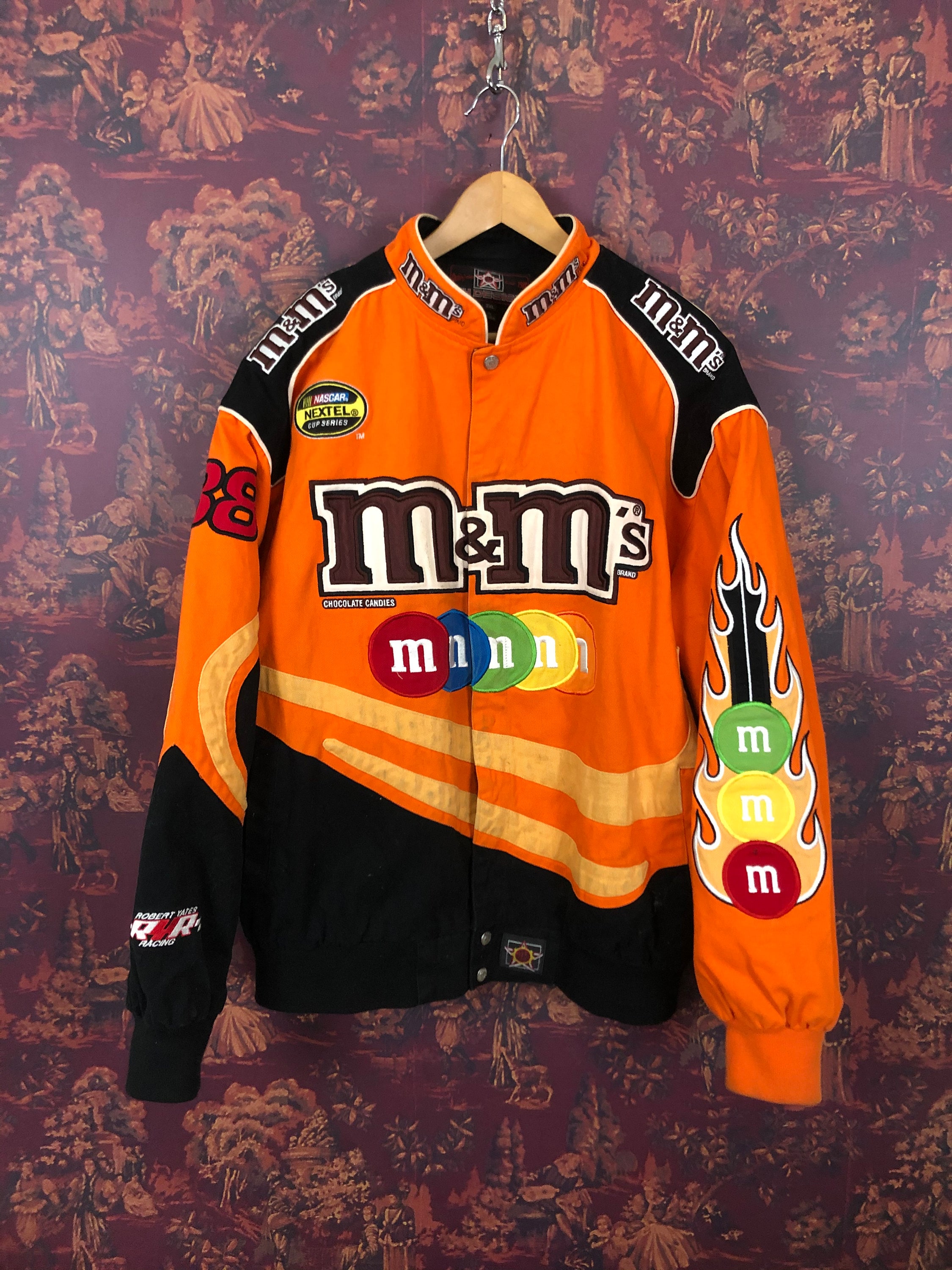 M&Ms nascar Racing Jacket JH Design oversize | Etsy
