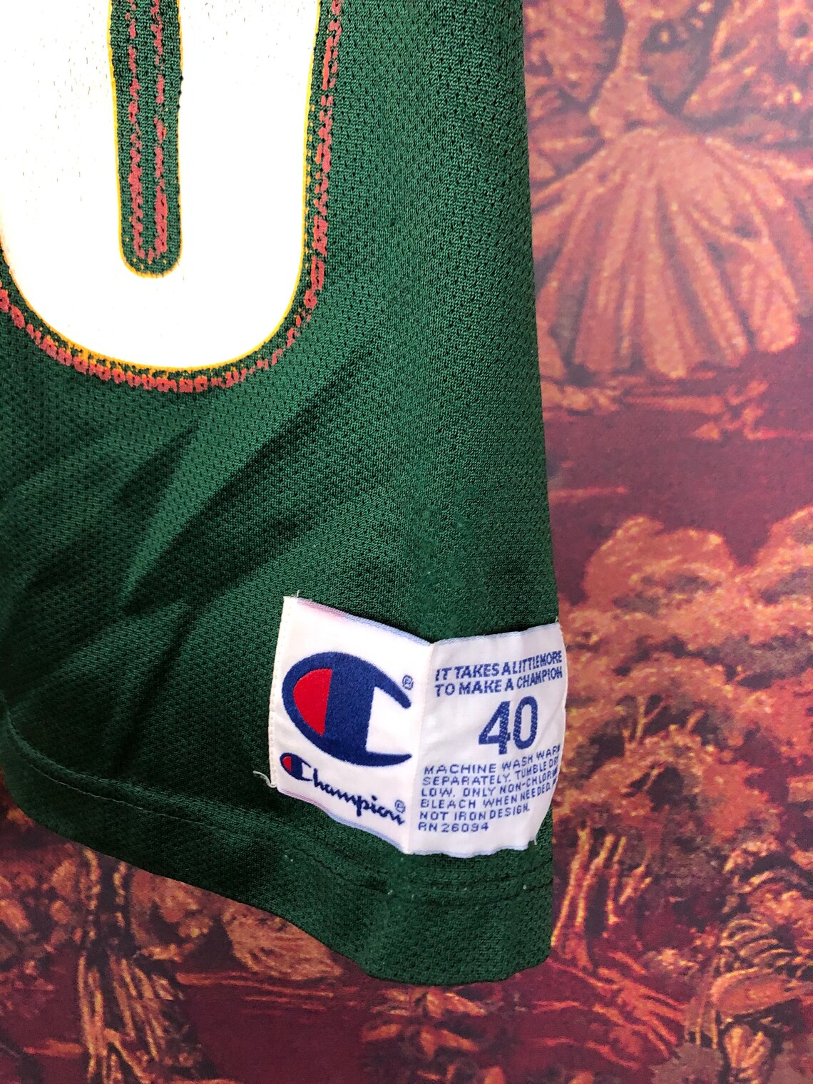 custom sonics jersey