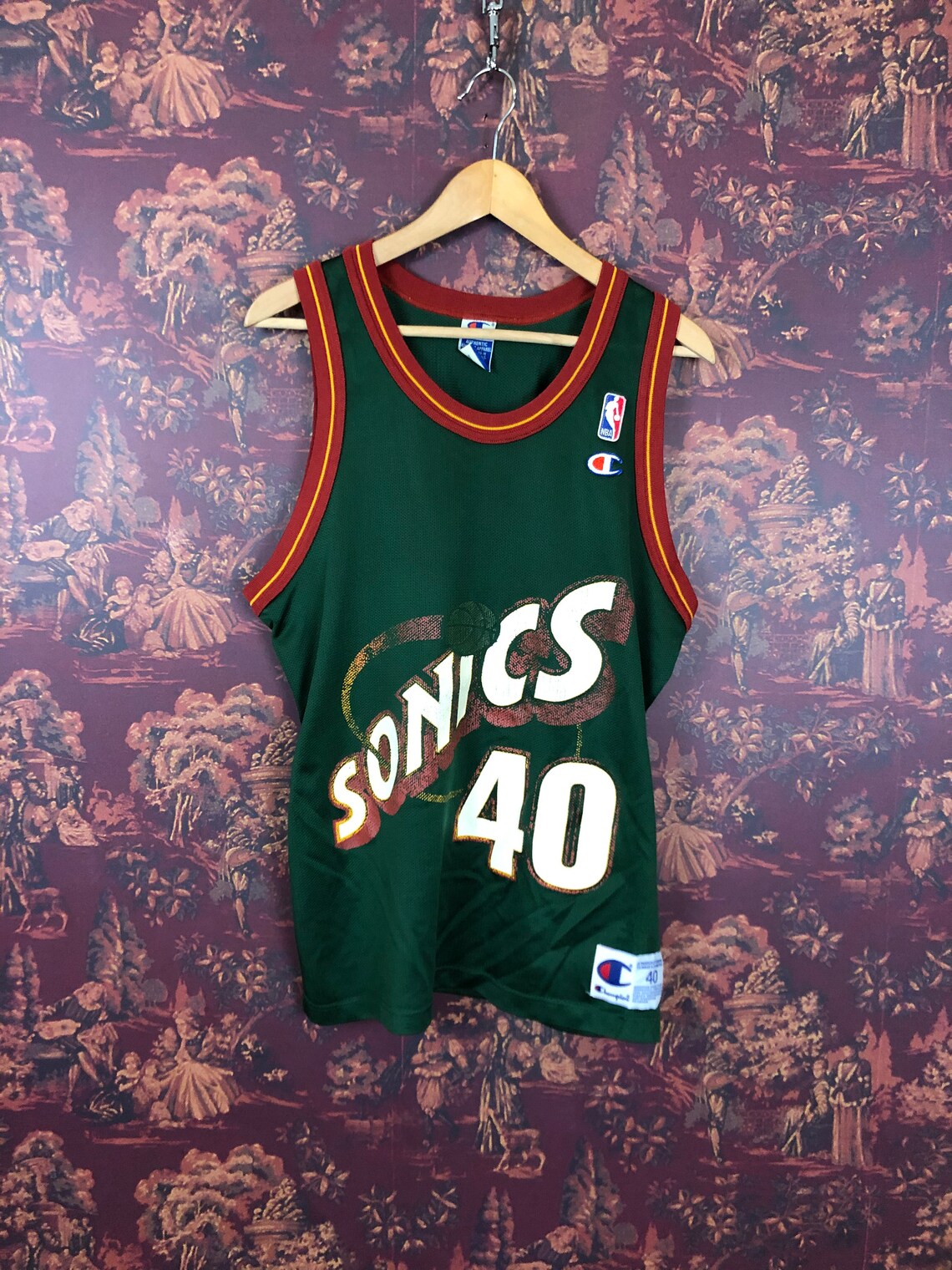 custom sonics jersey