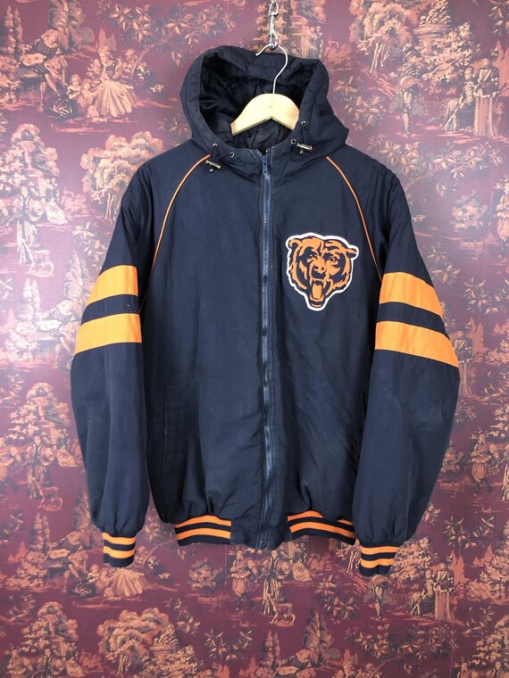 Chicago Bears Padded Winter Jacket | Etsy