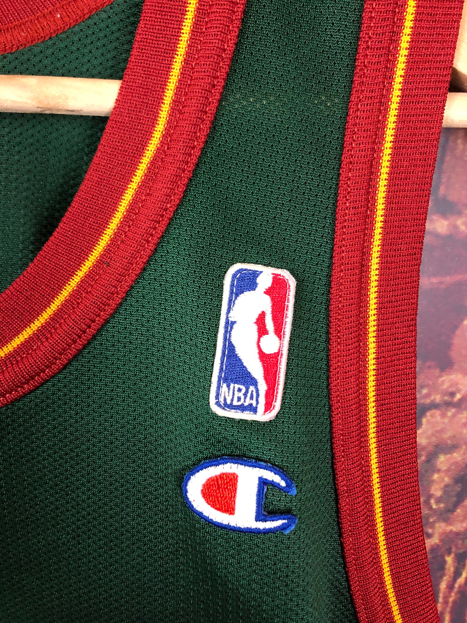 sonics red jersey
