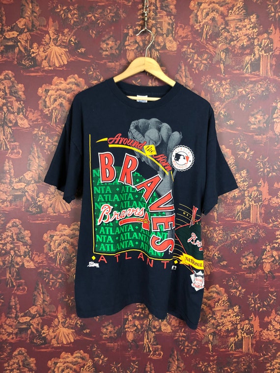 braves vintage t shirt