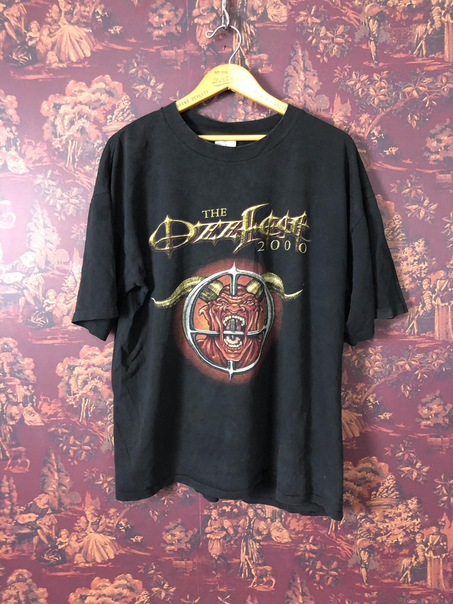 OzzFest 2000 Tour T-shirt | Etsy