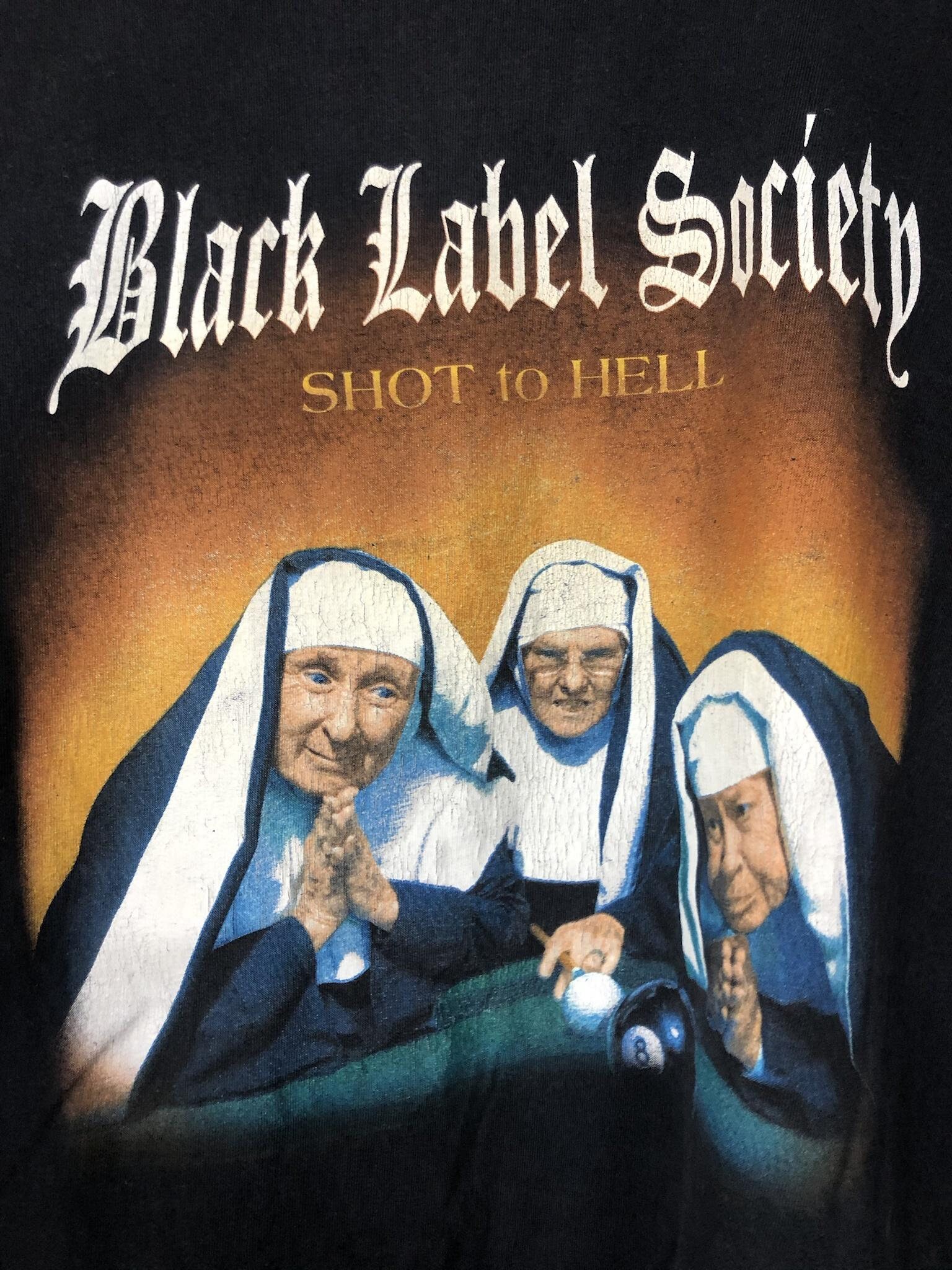Black Label Society Shot To Hell Long sleeve Tshirt Etsy