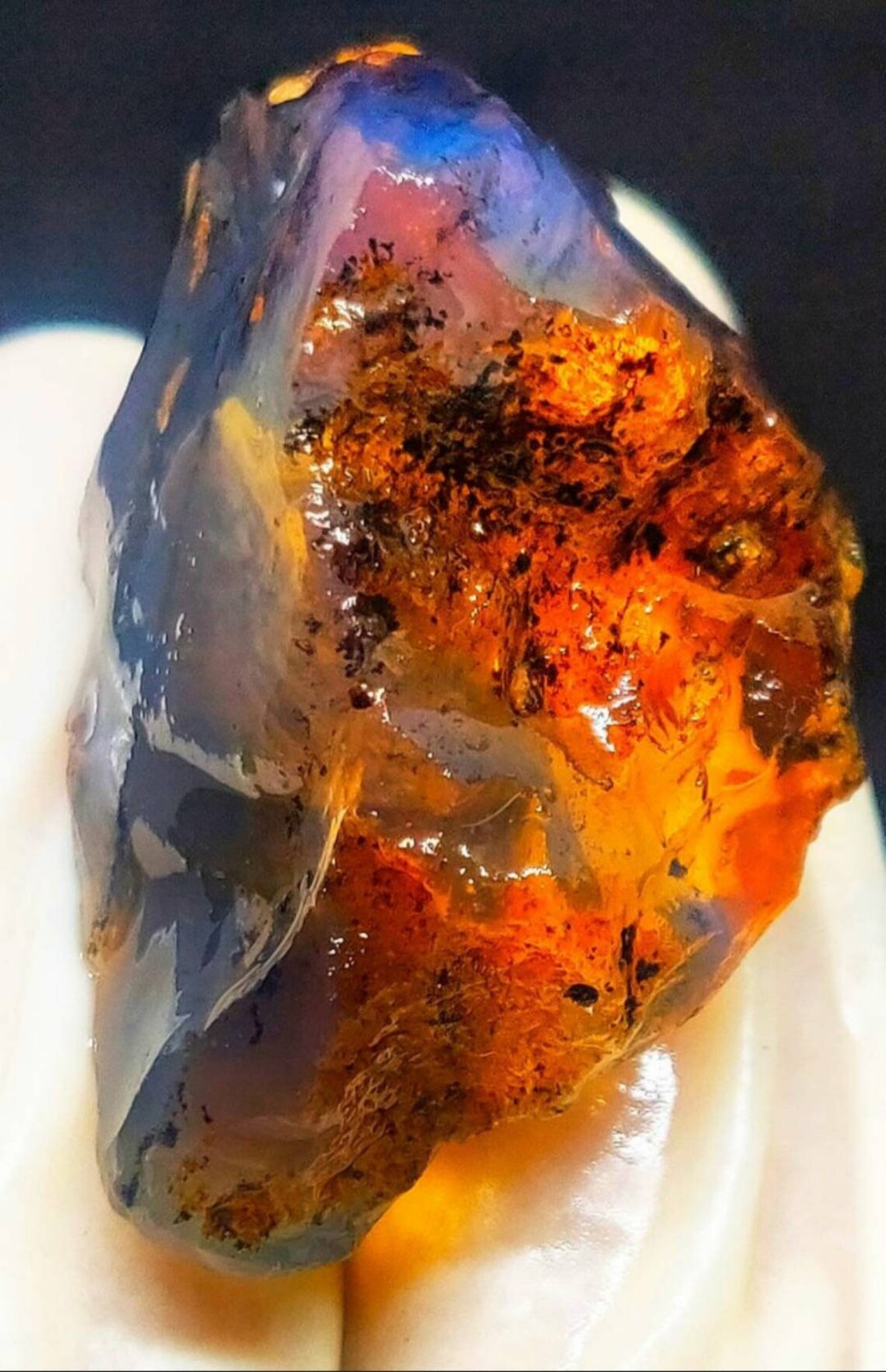 59 crt OPAL ROUGH raw rock welo fire opal rough AAA quality | Etsy