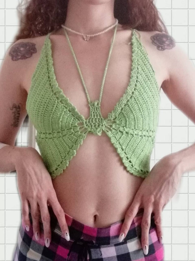 Y2K Crochet Top