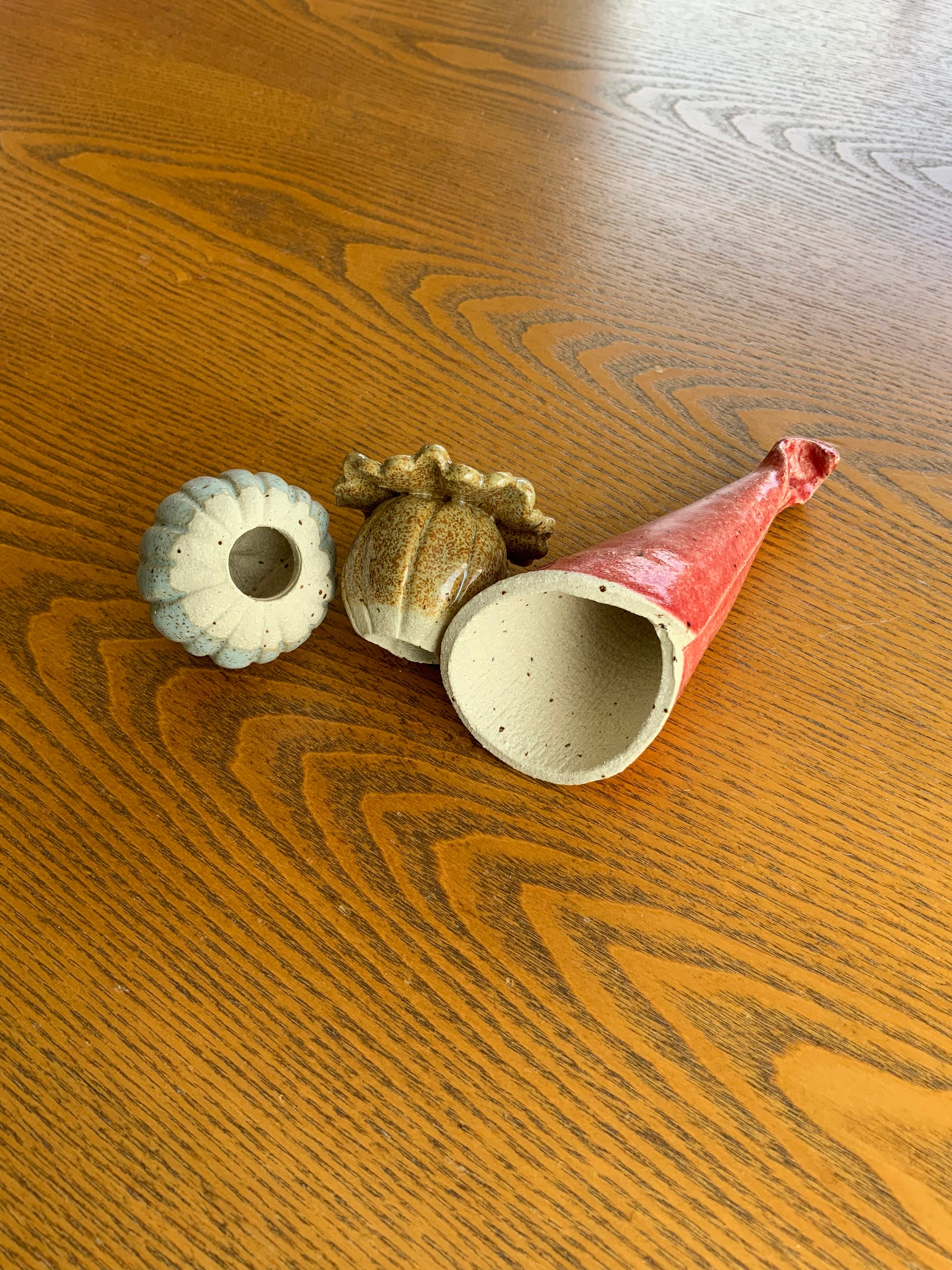 Handmade ceramic garden cane topper Etsy