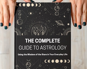 Guida astrologica completa per chiarezza emotiva e saggezza del tema natale - eBook digitale stampabile