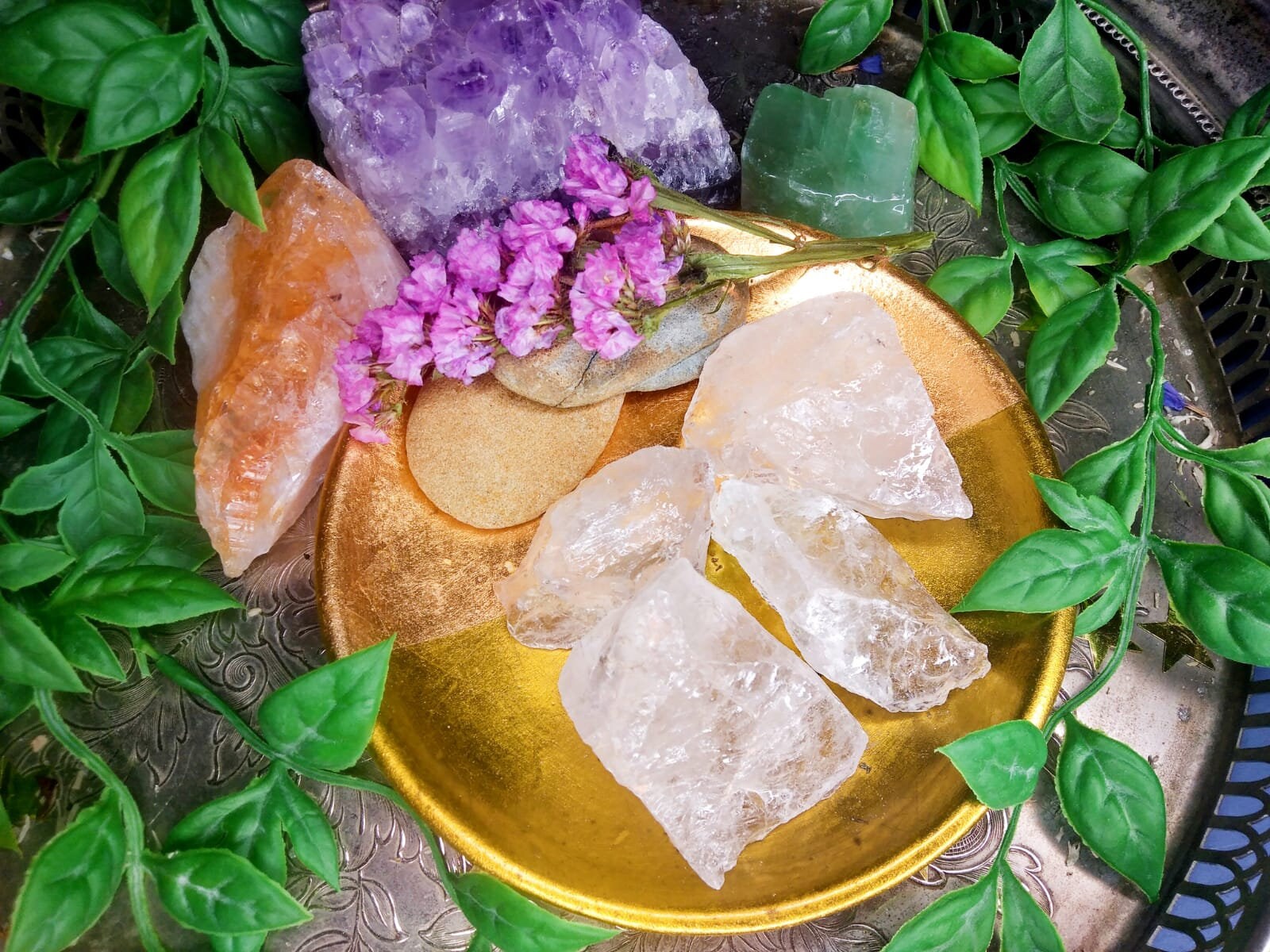 Clear Quartz Crystals Raw and Untreated Clear Quartz Etsy