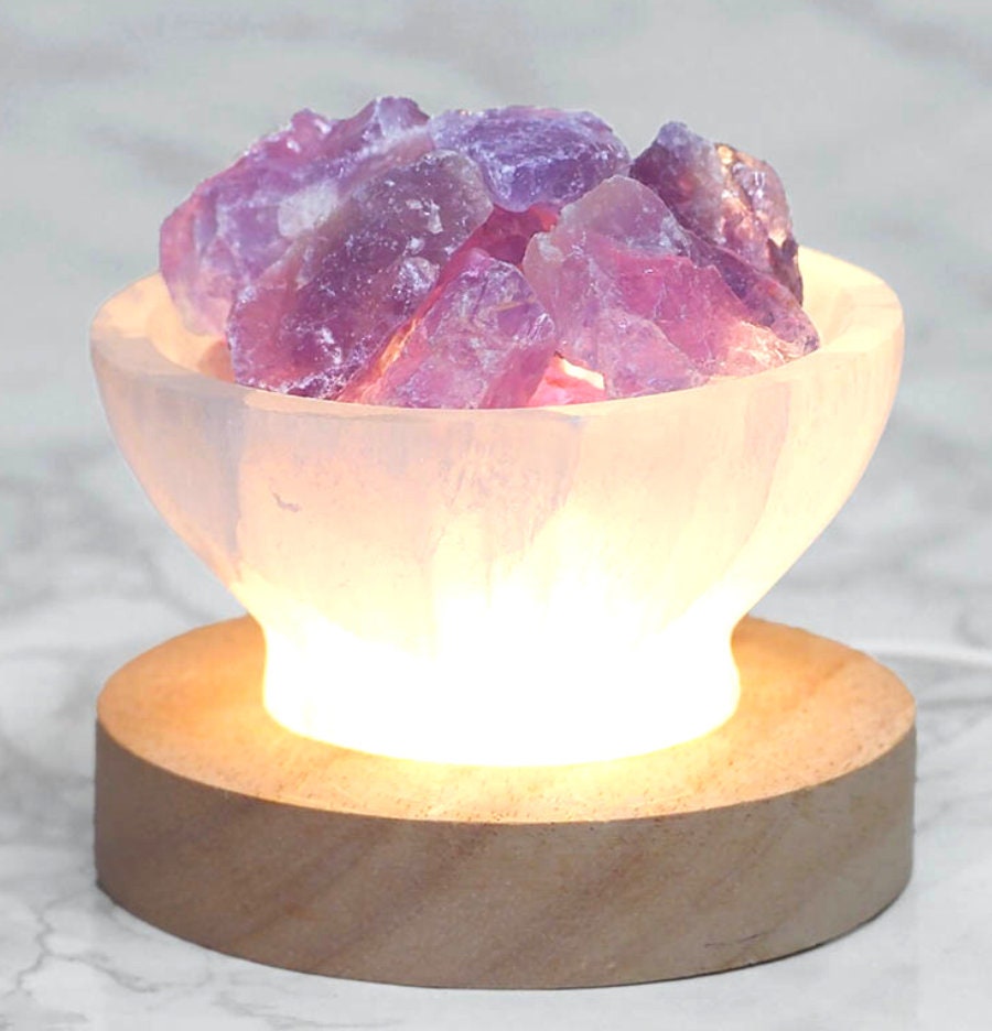 Amethyst lamp - Etsy 日本