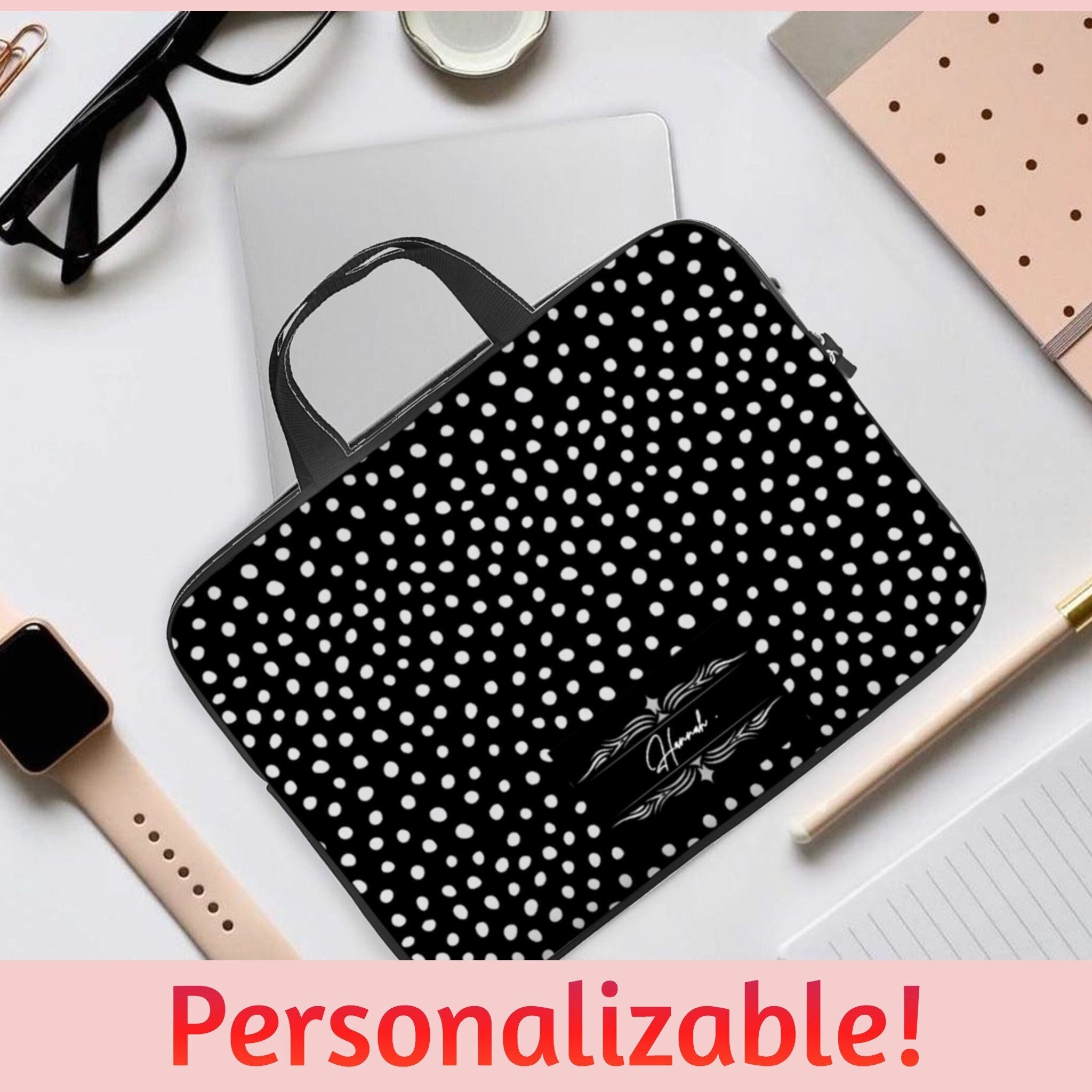 Monogrammed Laptop Sleeve 15,Personalized Laptop Bag,Neoprene Laptop Case Sleeve 13,Mint Green Pattern for MacBook Sleeve 15,for MacBook Pro 15 Bag Monogrammed Laptop Sleeve 15,Personalized Laptop Bag,Neoprene Laptop Case Sleeve 13,Mint Green Pattern for MacBook Sleeve 15,for MacBook Pro 15 Bag