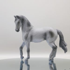 Schleich Repaint ‘Hermes’ Model Horse Custom ~ With A Re-Sculpted Mane