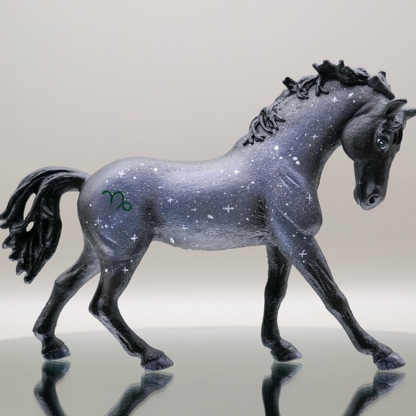 Schleich Repaint ‘Capricorn I’ Model Horse Custom Zodiac Special Series 10/12