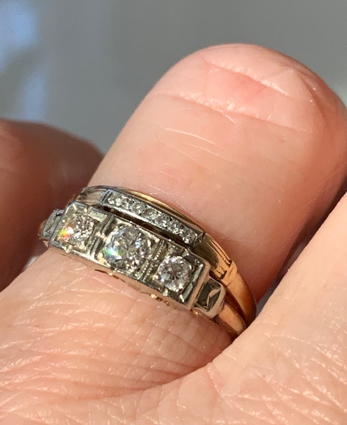 3.00CT Round Cut Simulated Diamond Proposal Ring For Her Etsy