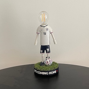 Personalized Football Lamp: England #10 Kit, LED Desk Light