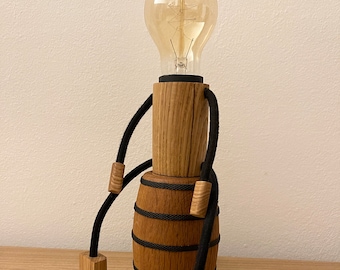 Lampe de table, cadeau, cadeau d'anniversaire, cadeau d'anniversaire, enfants, enfants, lampe d'amour, lampe pour les amoureux, lampe en bois, amis, lampe LED, romantique