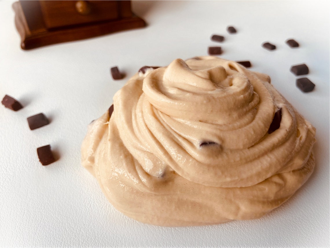 Chocolate Chip Cookie Dough Slime Etsy UK