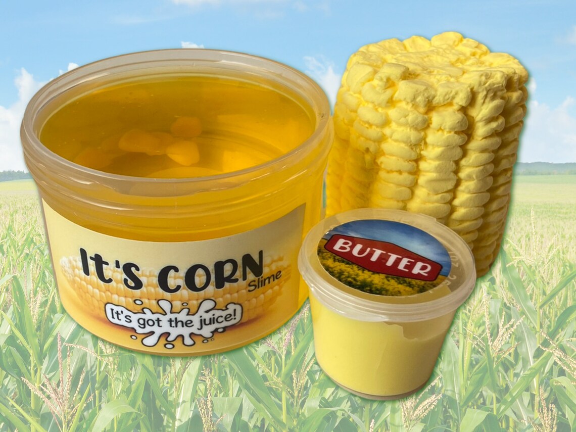 DIY It's Corn Slime Kit Etsy