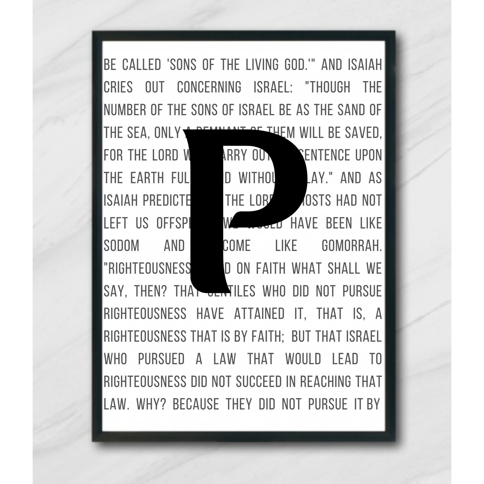 TULIP Reformed Theology Gift Reformed Theology Wall Art Etsy