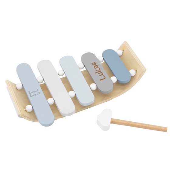 Xylophone bois et métal enfant personnalisé instrument de musique