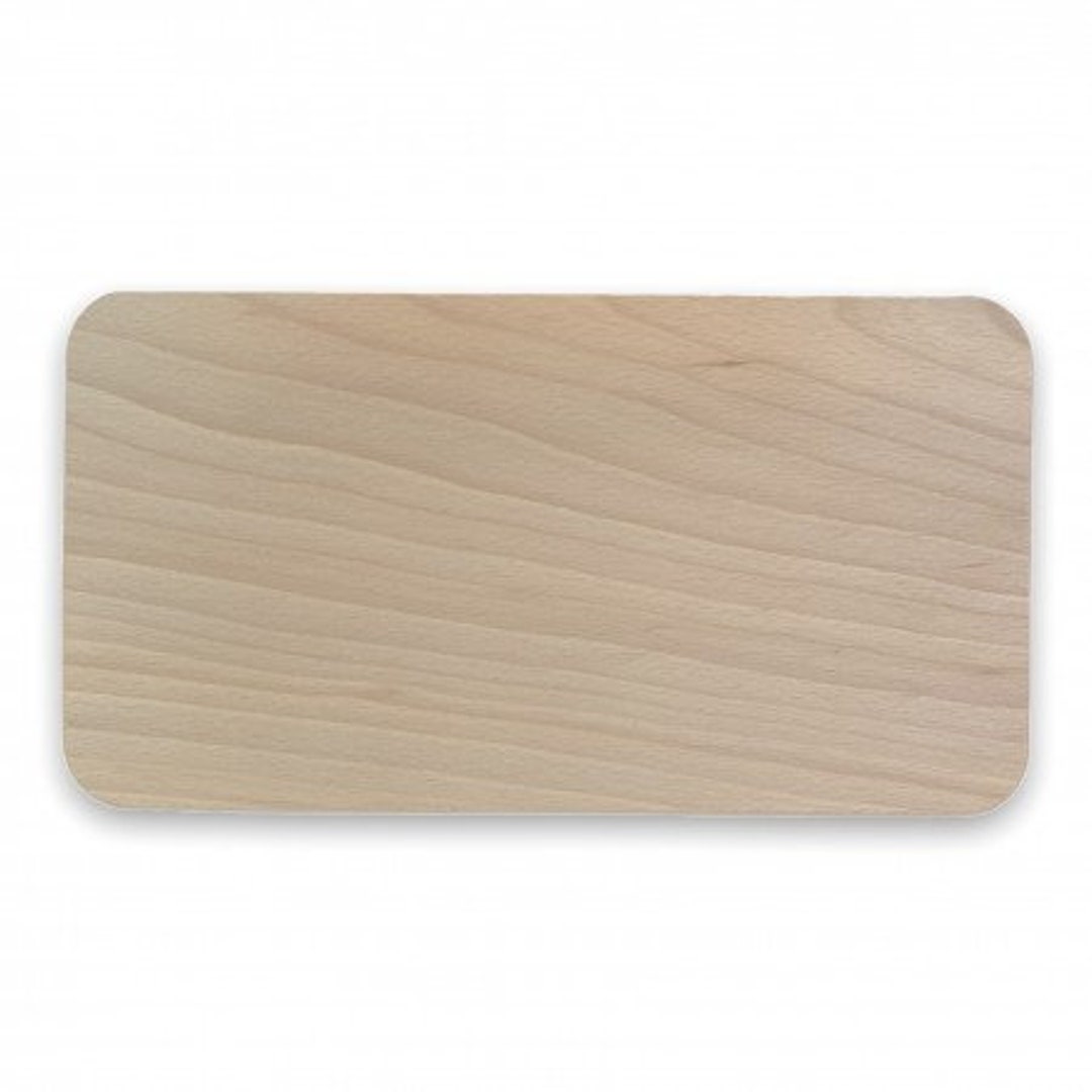 5x Frühstücksbrettchen Aus Holz - Schneidebretter, Beidseitig Nutzbar