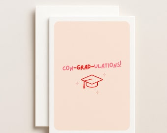 Graduation Card, Congratulations Graduate Card
