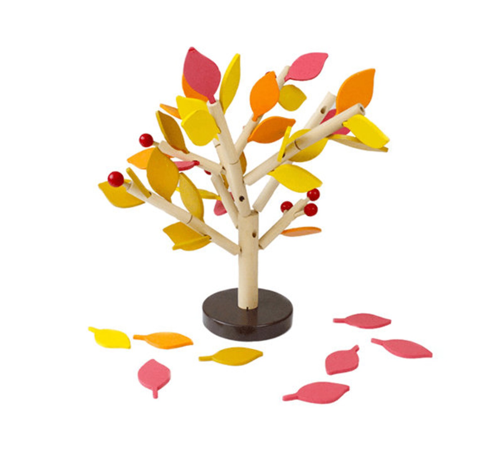 Wooden tree building toy Etsy