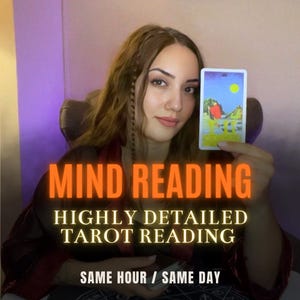 Same Hour Psychic Reading, Telepathy & Exact Thoughts Reading, Detailed Tarot Reading, Love Reading, Mind Reading, Career Reading