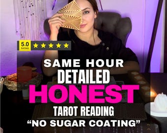 Honest Tarot Reading: Same Hour Brutal Psychic Love Insight