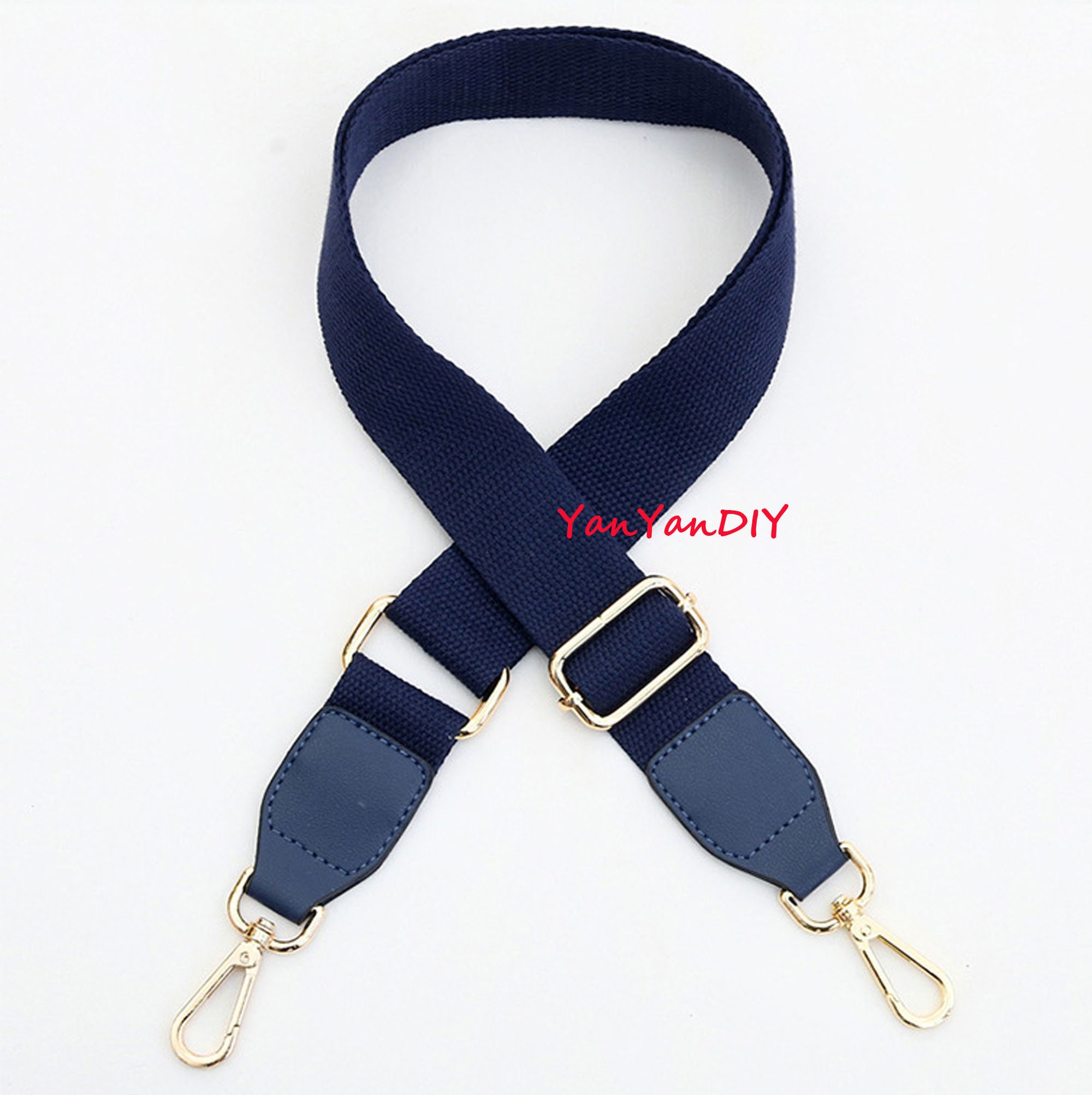 Adjustable Bag Strap, Wide Shoulder Strap, Navy Blue Shoulder Strap,  Interchangeable Strap for Bum Bags, Replacement Bag Strap. Bag Strap. 