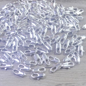 30Pcs/50Pcs Silver Heart Lobster Clasps，Claw Clasps,Necklace Lobster, Lobster Clasp Findings,jewelry accessories - 12mm X 6mm