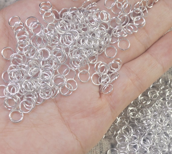 200pcs/lot Wholesale Open Circle Jump Rings Necklace Bracelet Earring  Pendant Connectors DIY Making Jewelry Crafts Accessories
