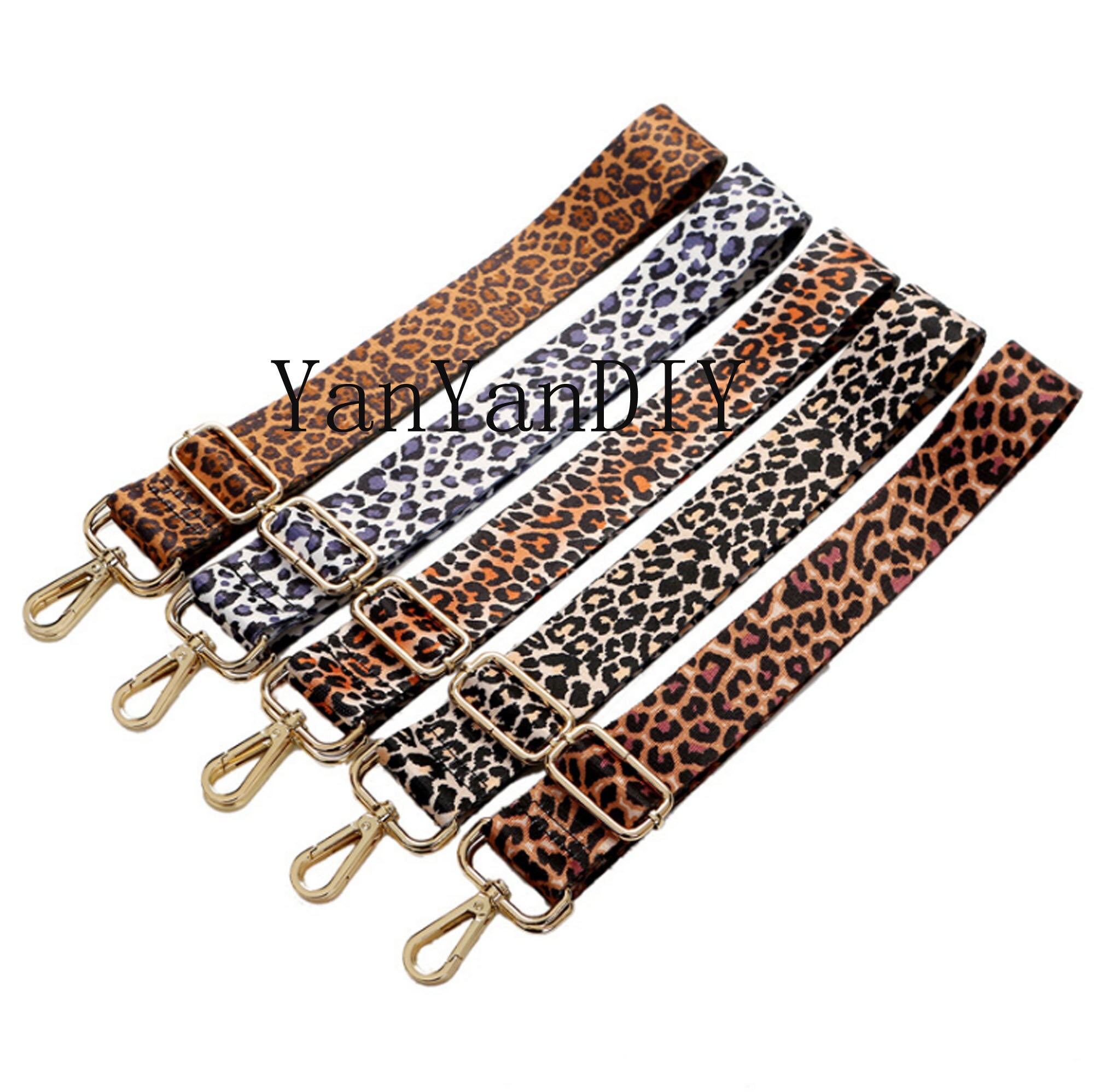 7colors55 Adjustable Bag Strap1.5 Width Leopard - Etsy